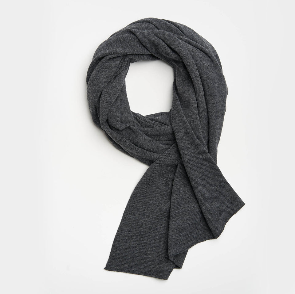 Winter Scarf - Charcoal Heather