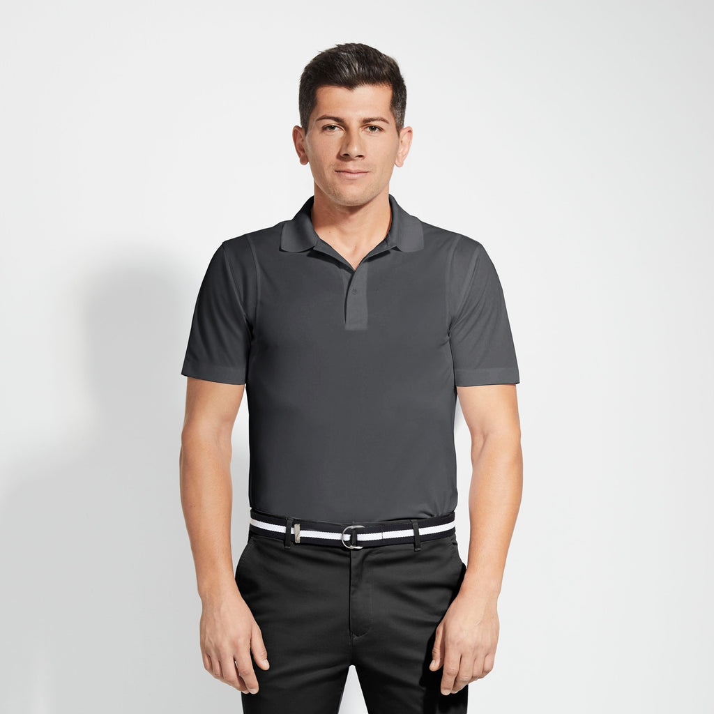 Men's DriFit Performance Polo Iron Grey Renaissance Wardrobe