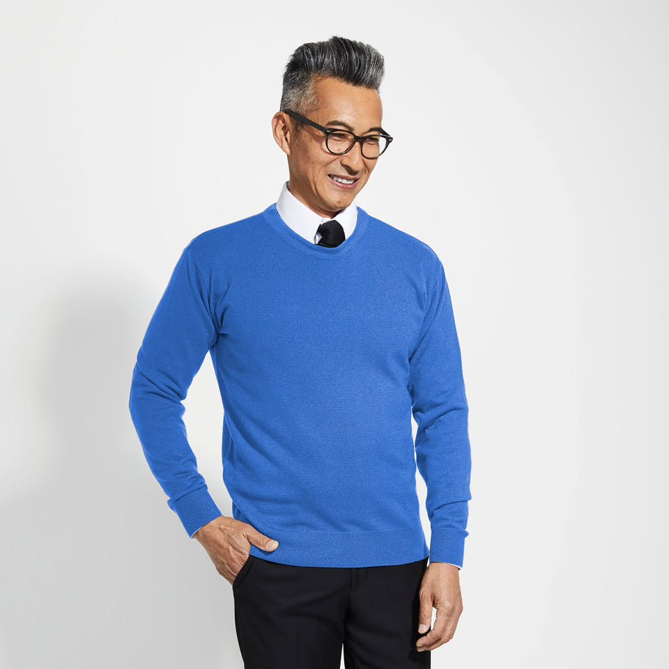 Men's Porter Crewneck Sweater - Riviera Blue