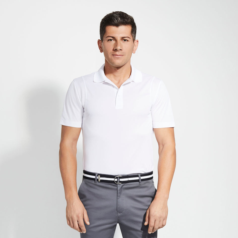 Men's Dri-Fit Performance Polo - White