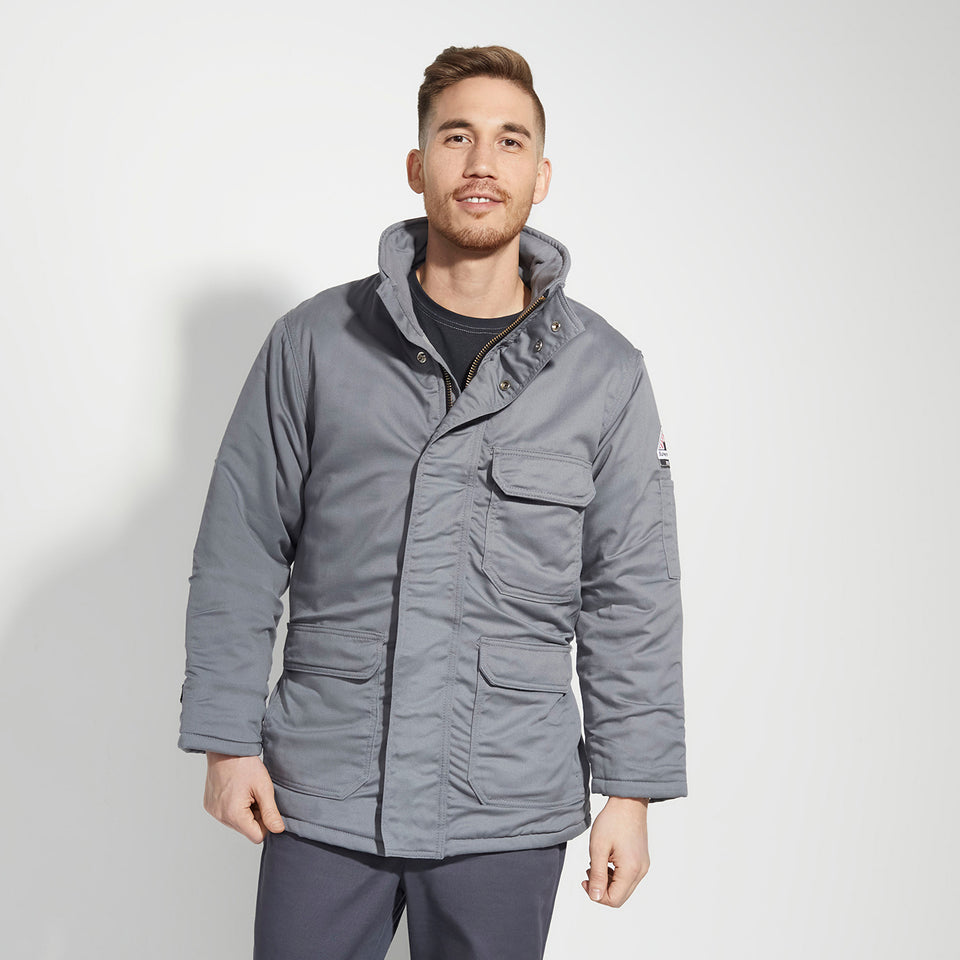 Men's Flame Resistant Parka - Grey