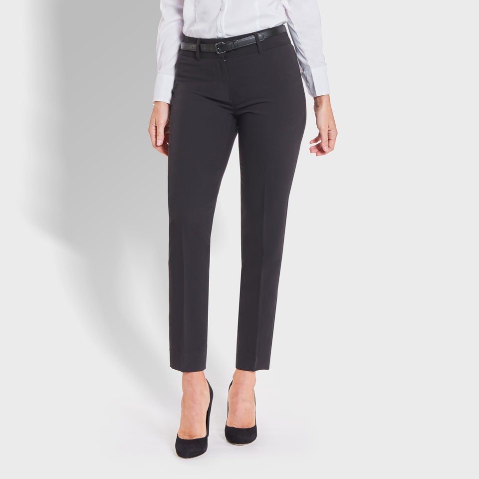 Escada Womens Pants Size 36 Black Solid Dress Trousers Career WTW | eBay