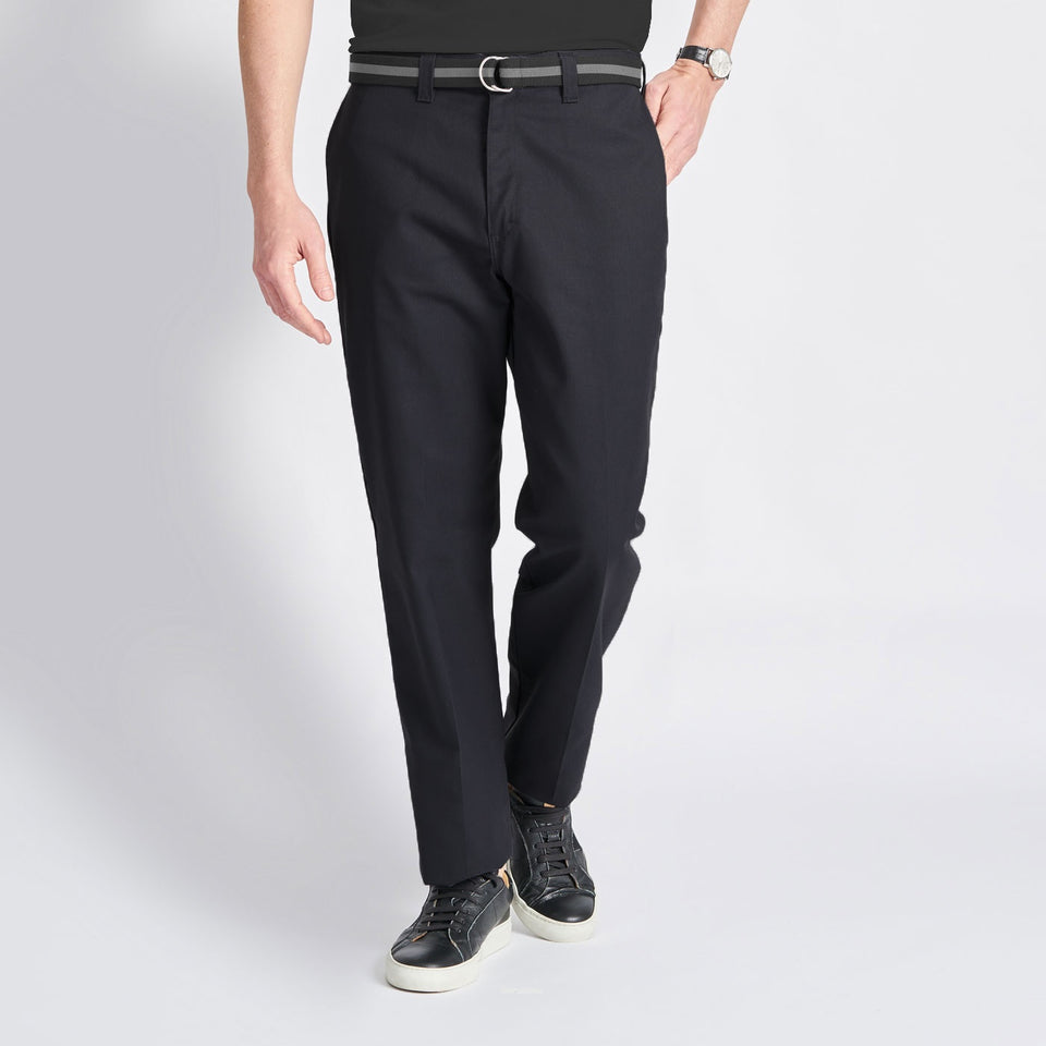 Men's Dickies Flat Front Work Pant - Black