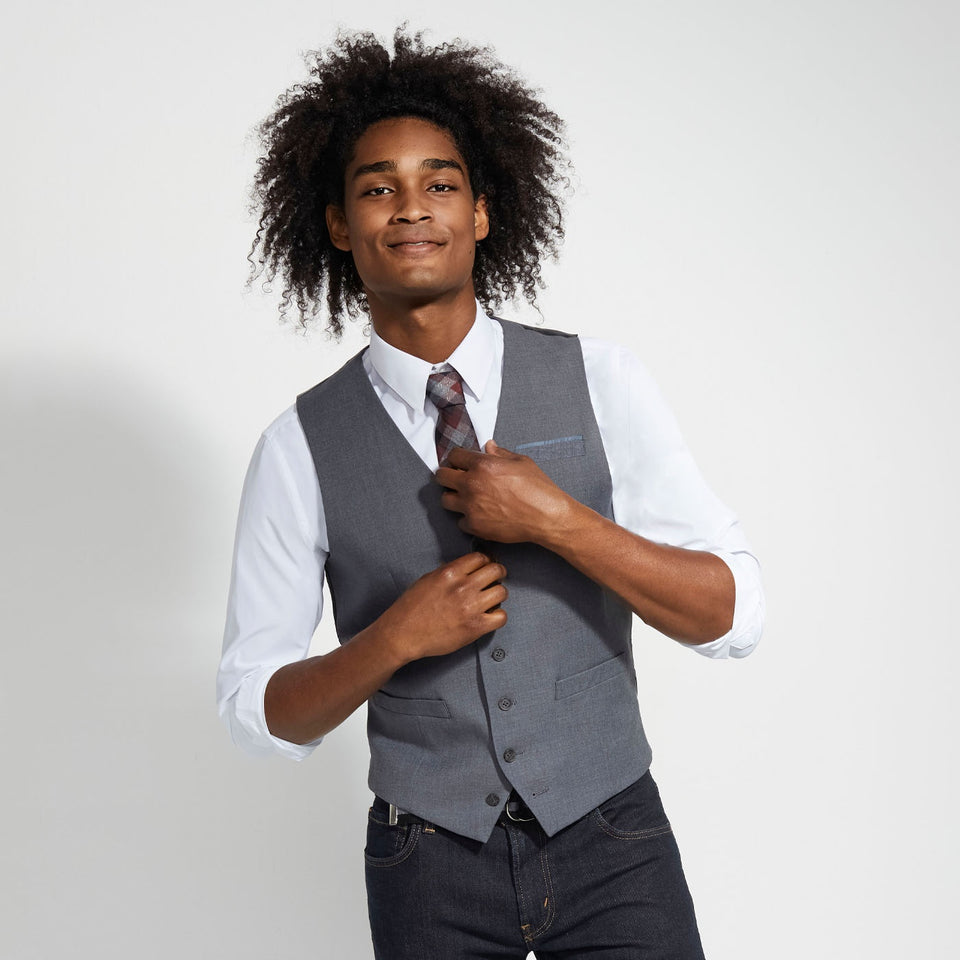 Men's James Vest - Empire Grey