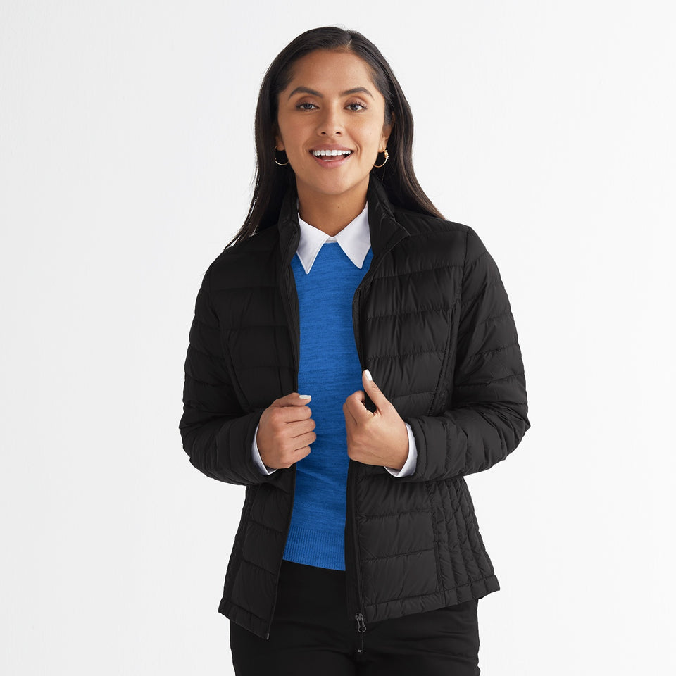 Ladies' Weatherproof Down Jacket - Black