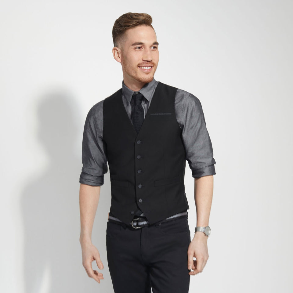 Men's James Vest - Black