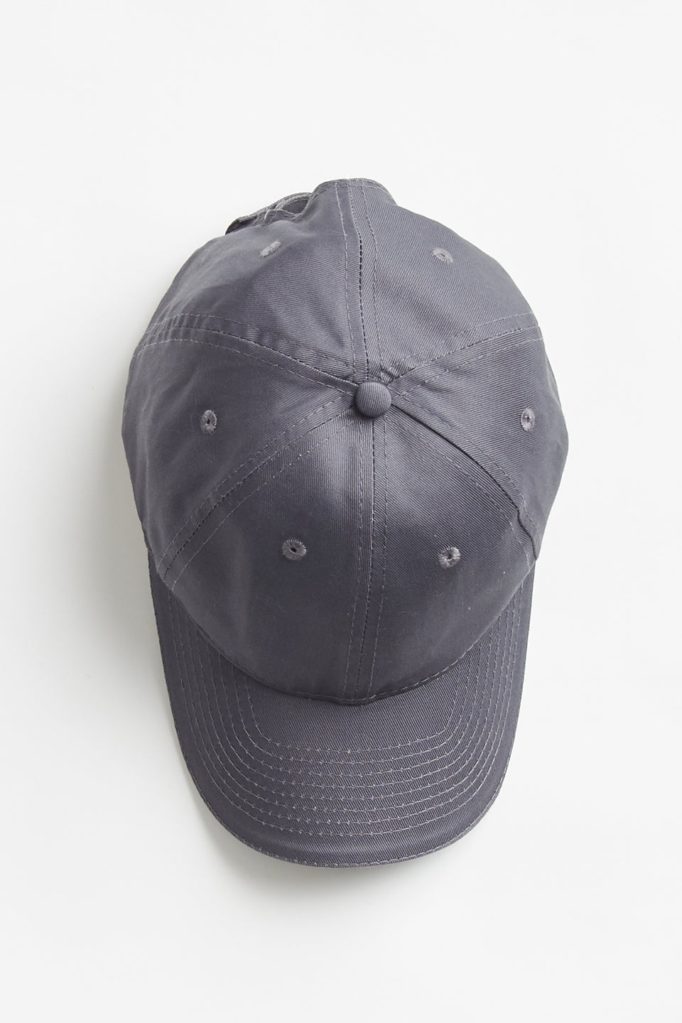 Unstructured Sandwich Bill Cap - Charcoal