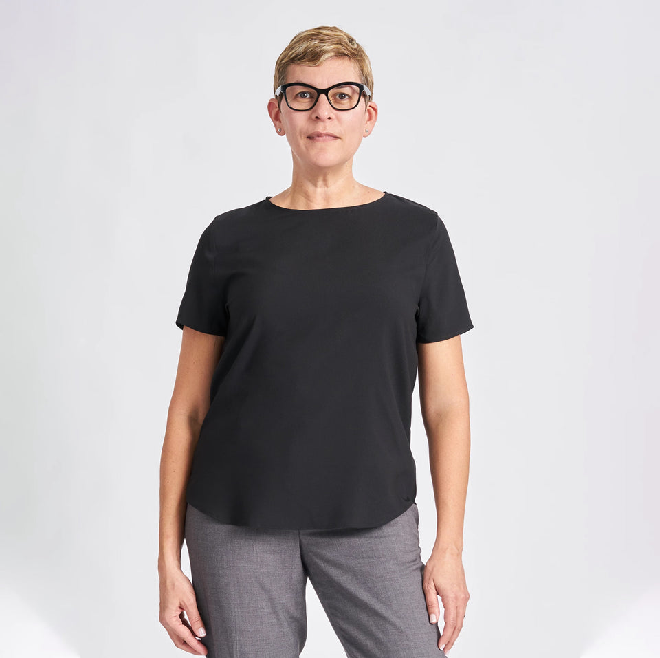 Ladies' Shell Blouse - Black